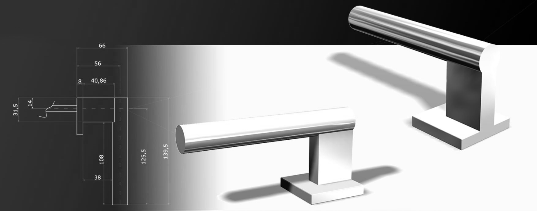 Mare Door Handle